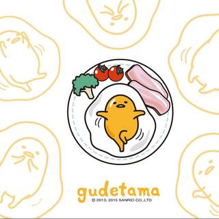 Easter Gudetama wallpaper