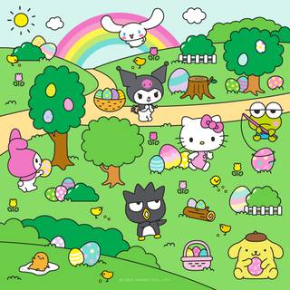 Easter egg Sanrio wallpaper