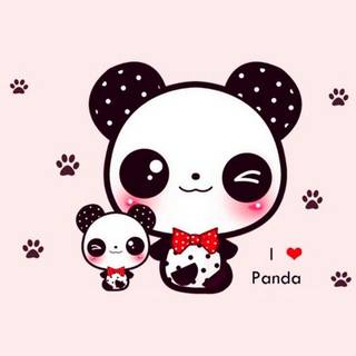 Panda iPhone wallpaper