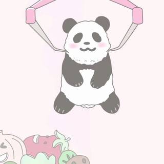 Panda iPhone wallpaper