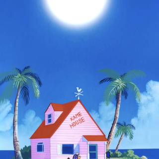 Dragon Ball Kame House wallpaper