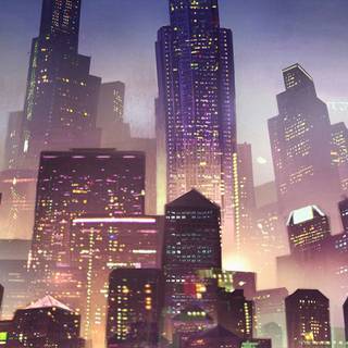 Mobile cityscapes wallpaper