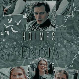 Sherlock and Enola Holmes wallpaper