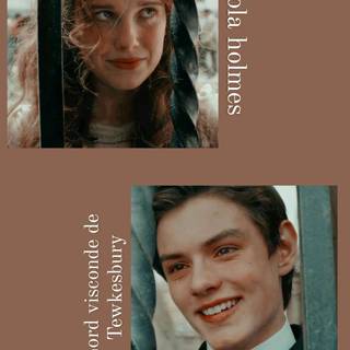 Sherlock and Enola Holmes wallpaper