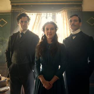 Sherlock and Enola Holmes wallpaper