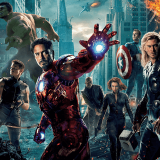 Action superheroes wallpaper