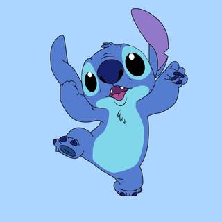 Blue Stitch wallpaper