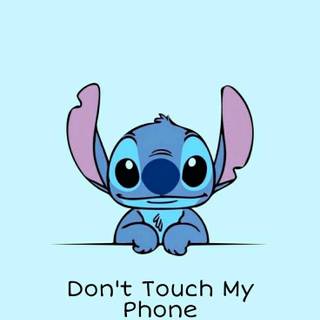 Blue Stitch wallpaper