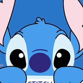 Blue Stitch wallpaper