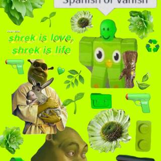 Cute Shrek wallpaper