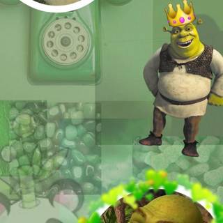 Cute Shrek wallpaper