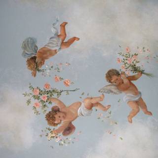 Aesthetic art desktop wallpaper