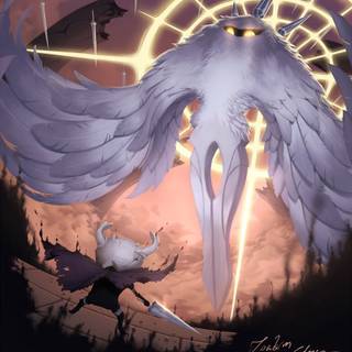 Hollow Knight Radiance wallpaper