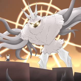 Hollow Knight Radiance wallpaper