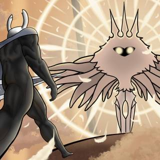 Hollow Knight Radiance wallpaper