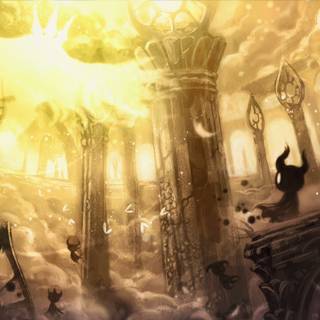 Hollow Knight Radiance wallpaper