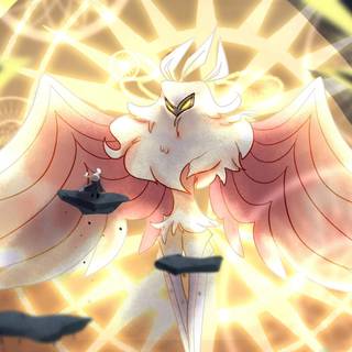 Hollow Knight Radiance wallpaper