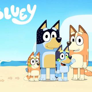 Bluey and Bingo wallpaper