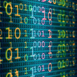 Binary numbers wallpaper