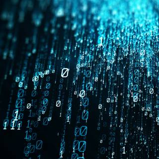 Binary numbers wallpaper