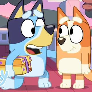 Bluey and Bingo wallpaper