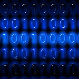 Binary numbers wallpaper