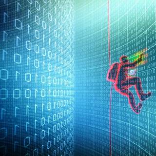 Binary numbers wallpaper