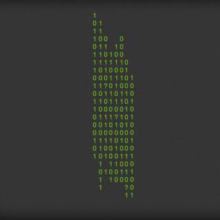 Binary numbers wallpaper