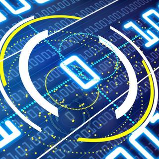 Binary numbers wallpaper