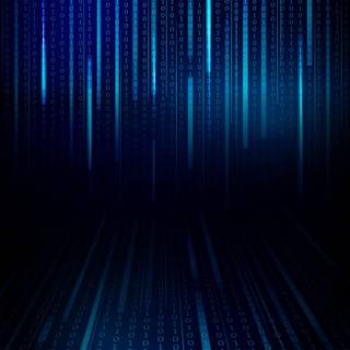 Binary numbers wallpaper