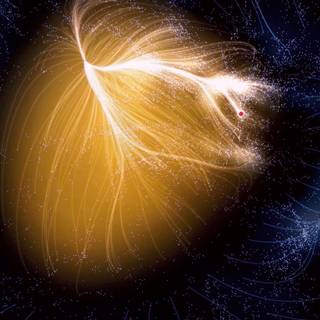 Laniakea Supercluster wallpaper