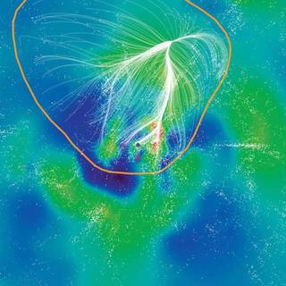 Laniakea Supercluster wallpaper