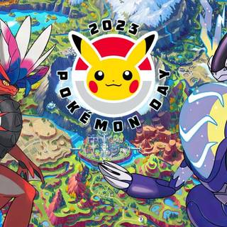 Pokémon Day 2023 wallpaper