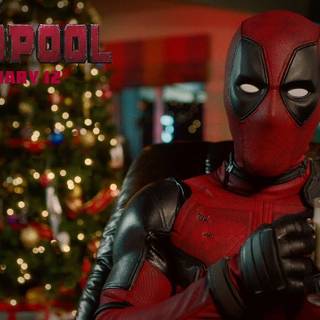 Christmas Deadpool wallpaper
