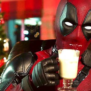 Christmas Deadpool wallpaper