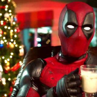 Christmas Deadpool wallpaper