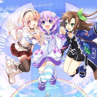 Hyperdimension Neptunia computer wallpaper