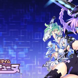 Hyperdimension Neptunia computer wallpaper