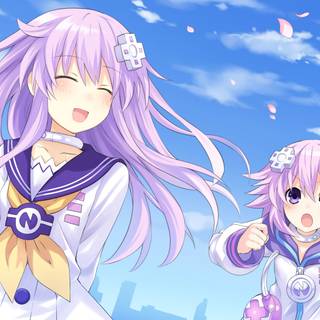 Hyperdimension Neptunia computer wallpaper