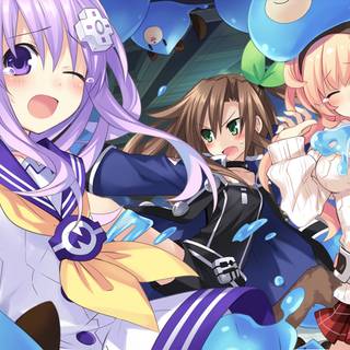 Hyperdimension Neptunia computer wallpaper