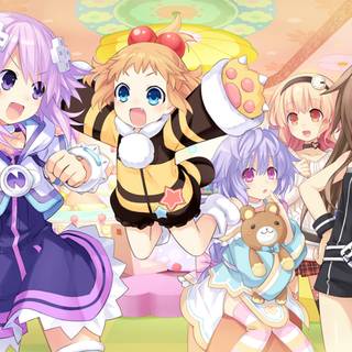 Hyperdimension Neptunia computer wallpaper