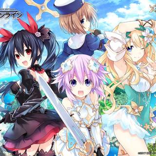 Hyperdimension Neptunia computer wallpaper