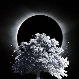 Dark theme iPhone wallpaper