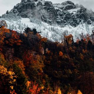 Alps Mountains iPhone wallpaper