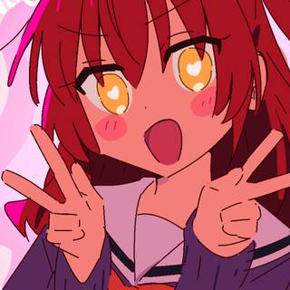 Bocchi The Rock iPhone wallpaper