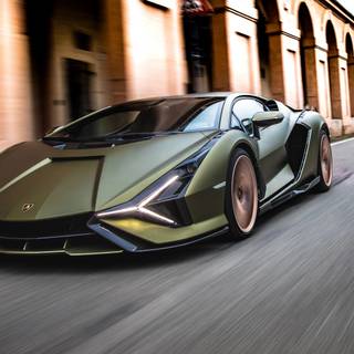 Lamborghini Sian desktop wallpaper