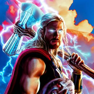 Avengers Infinity War Thor desktop wallpaper