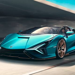 Lamborghini Sian desktop wallpaper