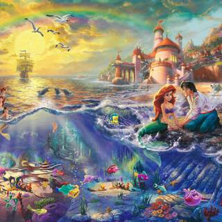The Little Mermaid desktop wallpaper