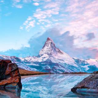 Alps Mountains iPhone wallpaper